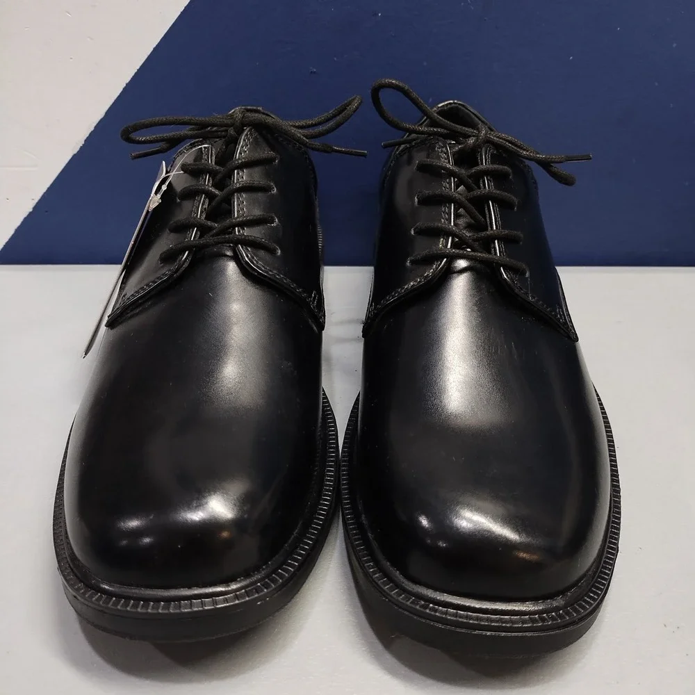 Nunn Bush Dynamic Comfort Dress Shoes Mens US 10.5M Black Leather Slip Resistant